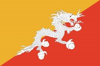 Vlajka Bhután