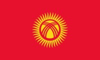 Vlajka Kirgizsko