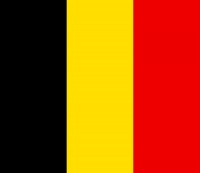 Samolepka - vlajka Belgicko