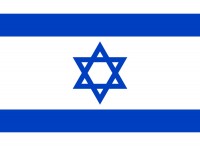 Samolepka - vlajka Izrael
