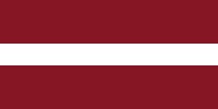 Samolepka - vlajka Lotyšsko