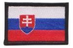 Vyšívaná Rukávová nášivka - vlajočka SR
